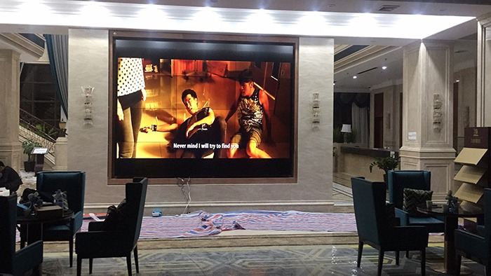 營(yíng)銷(xiāo)中心液晶拼接屏