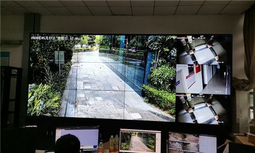 福建龍巖投資集團(tuán)拼接屏項目